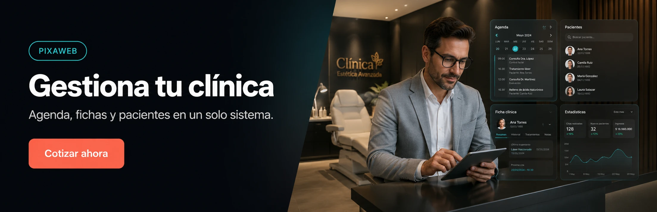 Sistema integral de clínicas