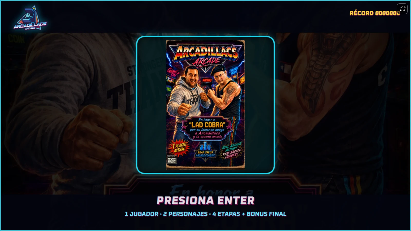 Arcadillacs — proyecto desarrollado por PixaWeb
